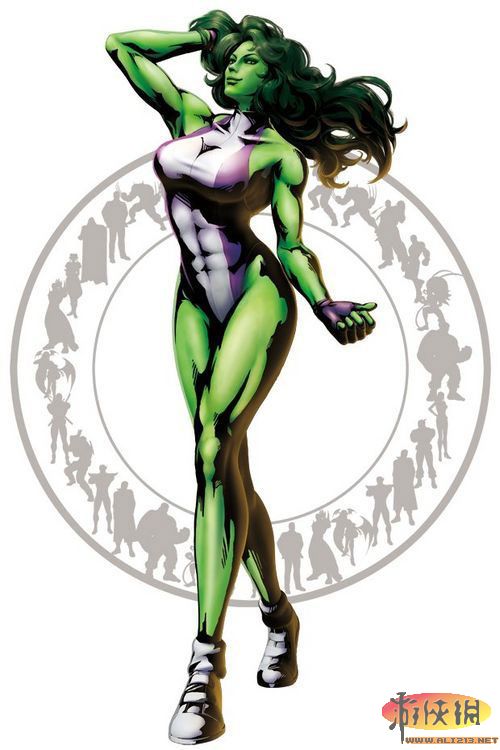 marvel:女浩克(she-hulk)