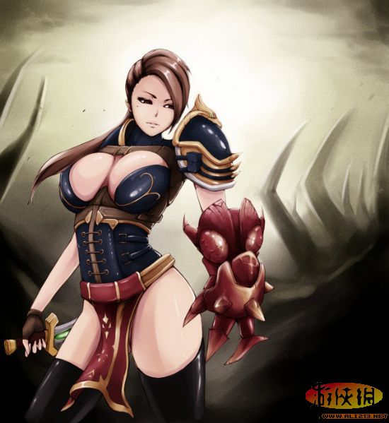 魔兽玩家手绘集锦:性感妩媚的黑龙公主